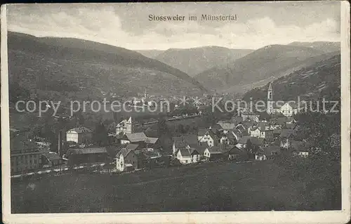 Stossweier Panorama Muenstertal Vogesen Kat. Stosswihr