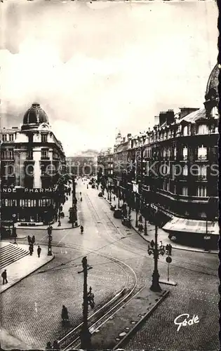 Lille Nord Rue Faidherbe et la Gare Kat. Lille