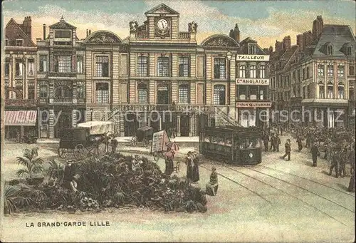 Lille Nord La Grande Garde Tram Kat. Lille