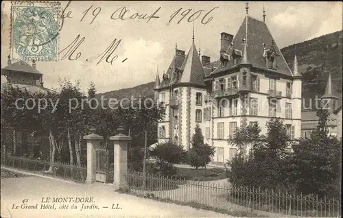 Mont Dore Puy de Dome Grand Hotel Kat. Mont Dore