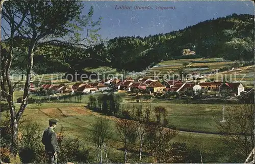 Lubine Vue generale et les Vosges Kat. Lubine