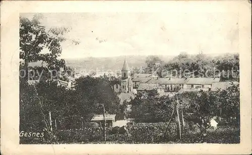 Gesnes Mayenne Vue generale Eglise / Gesnes /Arrond. de Laval