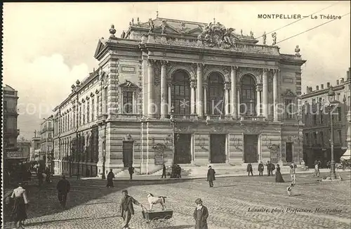 Montpellier Herault Le Theatre Kat. Montpellier