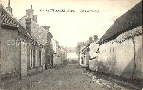 Saint Andre de l Eure Rue d Ivry Kat. Saint Andre de l Eure