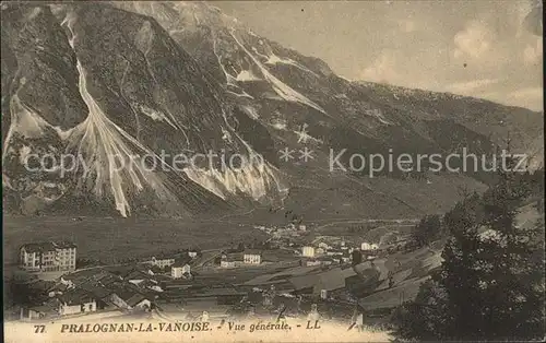 Pralognan la Vanoise Vue generale Kat. Pralognan la Vanoise