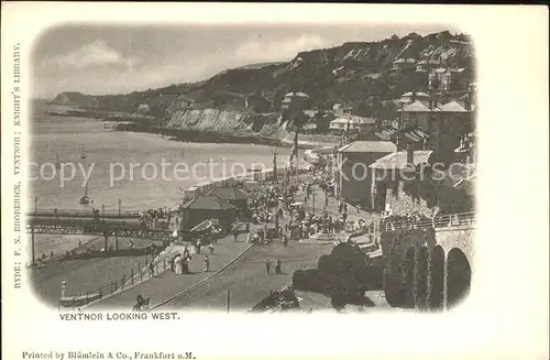 Ventnor Isle of Wight Looking West / Isle of Wight /Isle of Wight