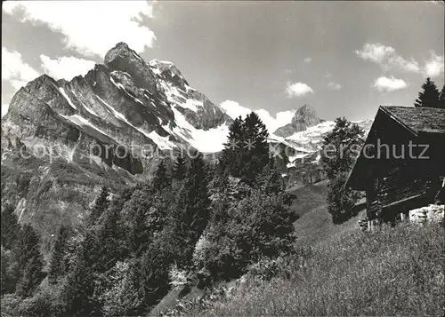 Braunwald GL Ortstock Hoher Turm Kat. Braunwald