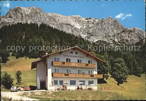 Ramsau Dachstein Steiermark Gasthof Eberlehnerhof Kat. Ramsau am Dachstein