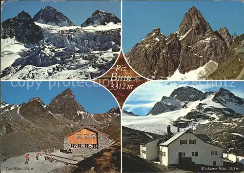 Silvretta Wiesbadner Huette Tuoi Huett Piz Buin Kat. Silvretta