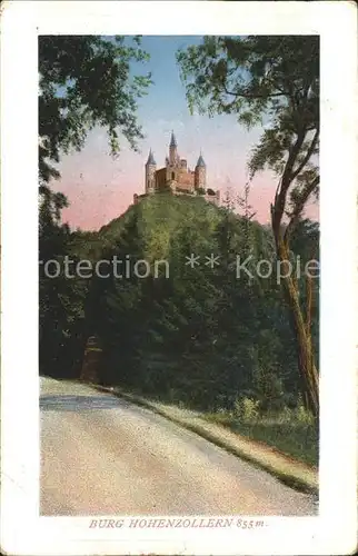 Burg Hohenzollern  Kat. Bisingen