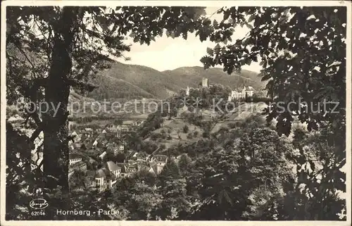 Hornberg Schwarzwald Panorama Kat. Hornberg