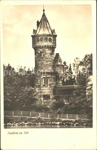 Landsberg Lech Mutterturm Kat. Landsberg am Lech