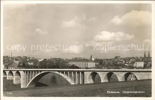 Pirmasens Hindenburgbruecke Kat. Pirmasens