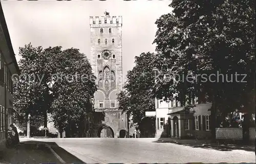 Landsberg Lech Bayertor 15. Jhdt. Kat. Landsberg am Lech