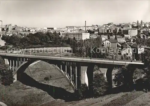 Pirmasens Ansicht mit Hindenburgbruecke Kat. Pirmasens