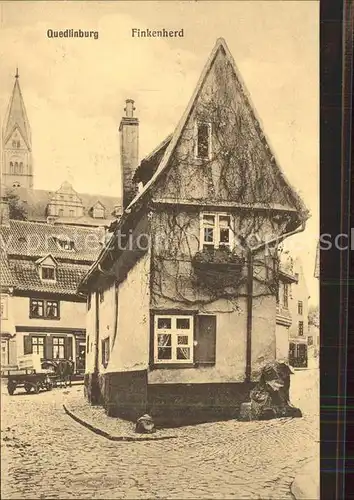 Quedlinburg Finkenherd Gebaeude Kat. Quedlinburg