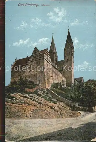 Quedlinburg Schloss und Dom Kat. Quedlinburg