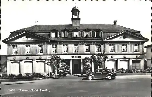 Baden AG Hotel Freihof Kat. Baden