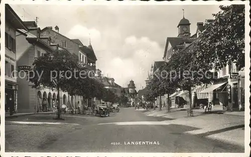 Langenthal BE Hauptstrasse / Langenthal /Bz. Aarwangen