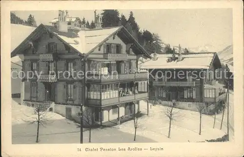 Leysin Chalet Pension Les Arolles / Leysin /Bz. Aigle