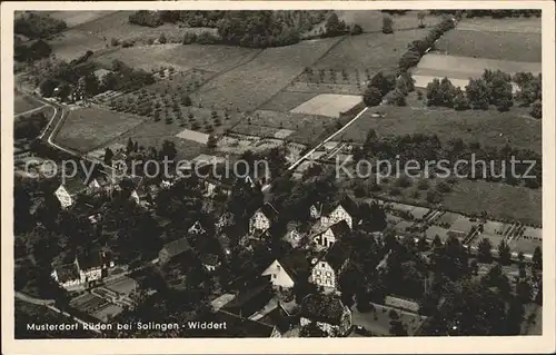 Rueden Fliegeraufnahme / Solingen /Solingen Stadtkreis