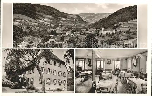 Altsimonswald Gasthof Pension zum Ochsen / Simonswald /Emmendingen LKR