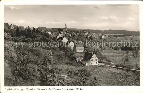 Dornstetten Wuerttemberg Gasthaus Pension zur Blume / Dornstetten /Freudenstadt LKR