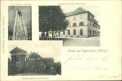 Oggersheim Minoriten Kloster Wallfahrtskirche Kloster / Ludwigshafen am Rhein /Ludwigshafen Rhein Stadtkreis