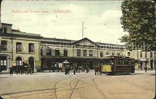 Utrecht Station Elektrische Tram / Utrecht /