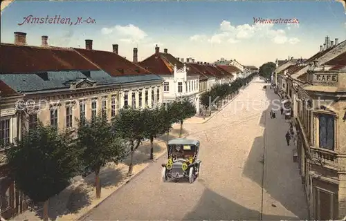 Amstetten Niederoesterreich Wienerstrasse / Amstetten /Mostviertel-Eisenwurzen