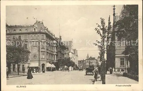 Elbing Elblag Friedrichstrasse / Elblag /Ermland Masuren