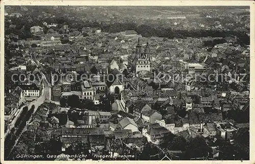 Goettingen Niedersachsen Fliegeraufnahme Kat. Goettingen