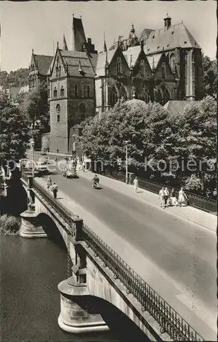 Marburg Lahn Lahnbruecke Universitaet Kat. Marburg