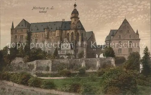 Marburg Lahn Schloss Kat. Marburg