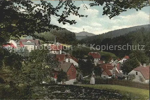 Muehlenberg Holzminden Ortsansicht Kat. Holzminden