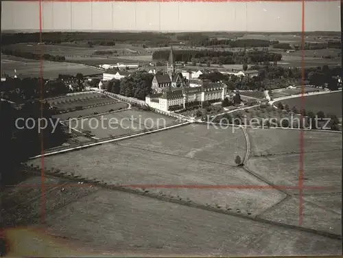 St Ottilien Eresing Kloster Fliegeraufnahme Kat. Eresing