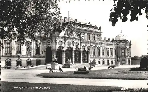 Wien Schloss Belvedere Kat. Wien