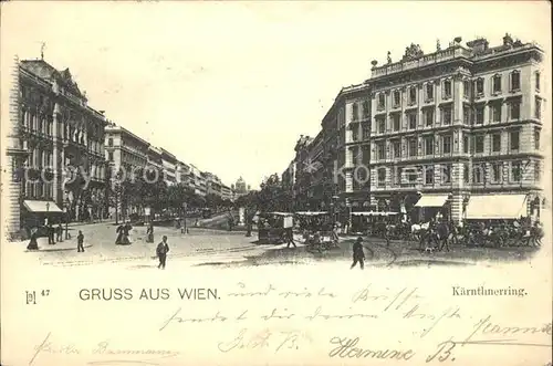 Wien Kaernthnerring Kat. Wien