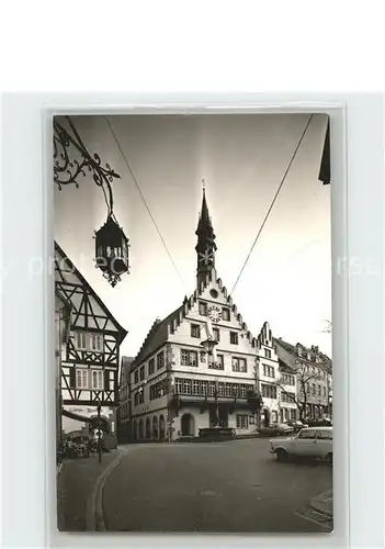 Weinheim Bergstrasse Rathaus Kat. Weinheim