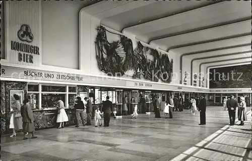 Pforzheim Bahnhof Empfangshalle Kat. Pforzheim