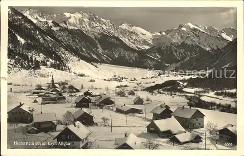 Hinterstein Bad Hindelang Fliegeraufnahme / Bad Hindelang /Oberallgaeu LKR