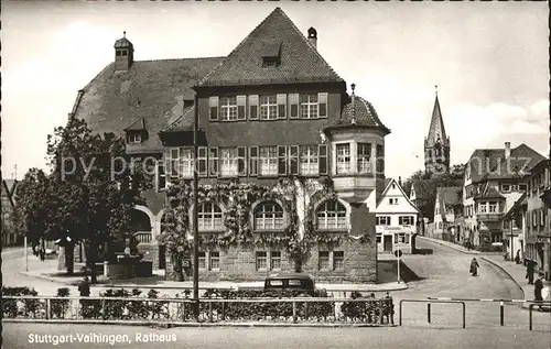 Vaihingen Stuttgart Rathaus Kat. Stuttgart