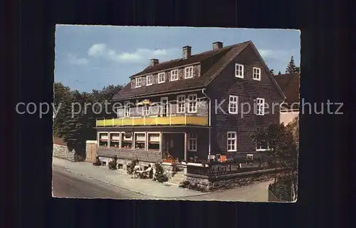 Willingen Sauerland Pension Goebel Feldmann  Kat. Willingen (Upland)