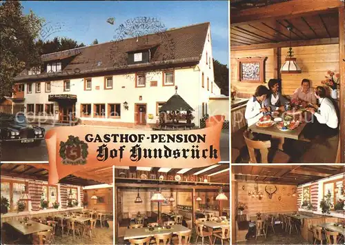 Eschau Unterfranken Gasthaus Pension Hundsrueck Spessart Kat. Eschau