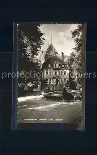 Cuxhaven Nordseebad Schloss Ritzebuettel Kat. Cuxhaven