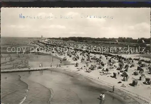 Cuxhaven Nordseebad Strand Kat. Cuxhaven