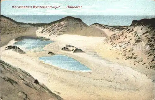 Westerland Sylt Duenental Kat. Westerland