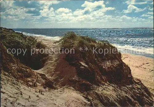 Sylt Duenen Meer Kat. Sylt Ost