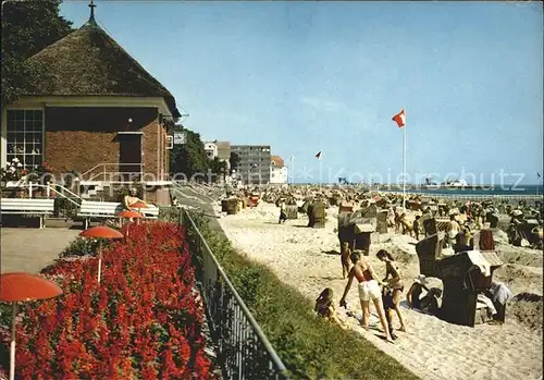 Wyk Foehr Blumengrotte Strand Kat. Wyk auf Foehr