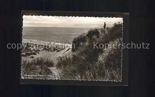 Hoernum Sylt Duenen Strand Kat. Hoernum (Sylt)